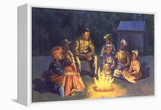Campfire Stories, 2003-Colin Bootman-Framed Premier Image Canvas