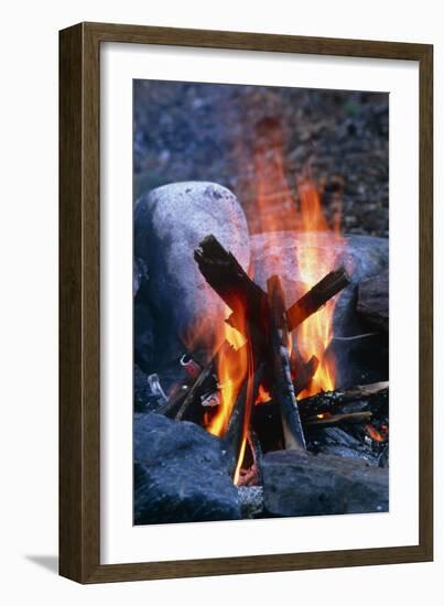 Campfire-Alan Sirulnikoff-Framed Photographic Print