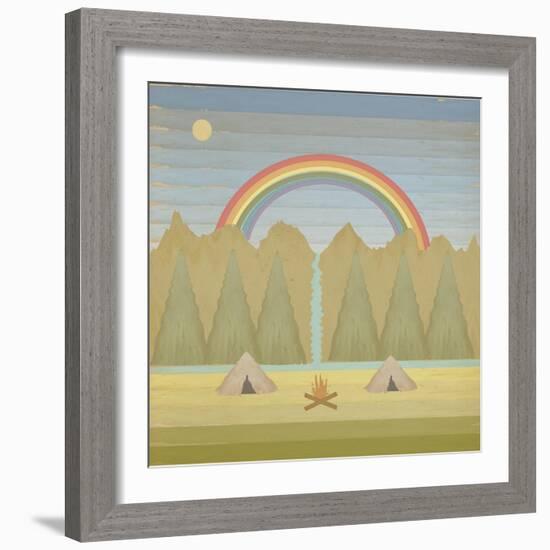 Campfire-Tammy Kushnir-Framed Giclee Print