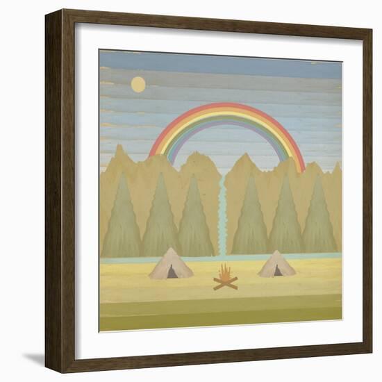 Campfire-Tammy Kushnir-Framed Giclee Print