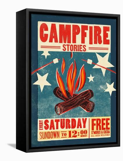 Campfire-Cory Steffen-Framed Premier Image Canvas