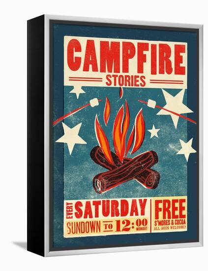 Campfire-Cory Steffen-Framed Premier Image Canvas