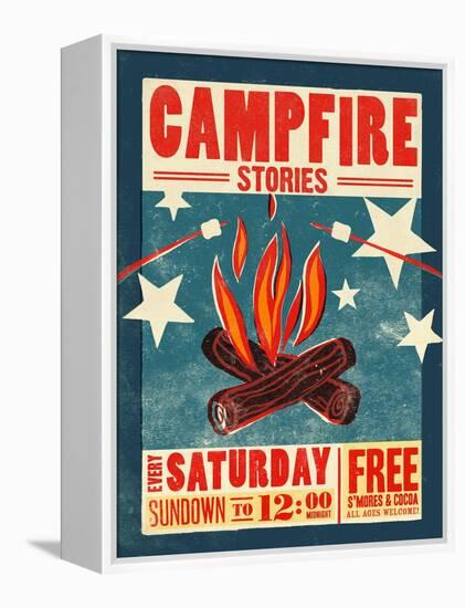 Campfire-Cory Steffen-Framed Premier Image Canvas