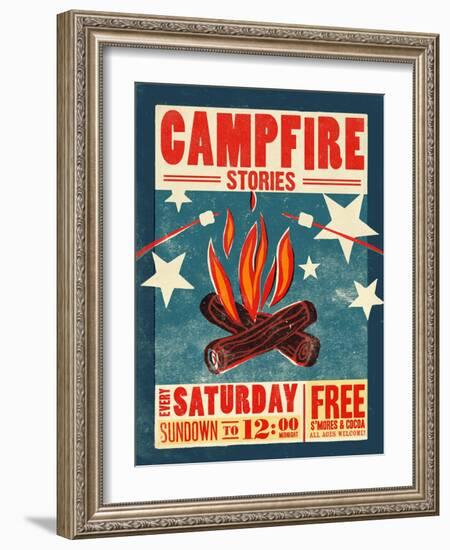 Campfire-Cory Steffen-Framed Giclee Print