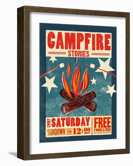 Campfire-Cory Steffen-Framed Giclee Print