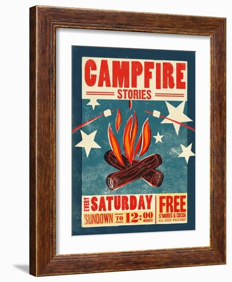 Campfire-Cory Steffen-Framed Giclee Print