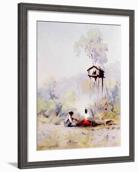 Campfire-Sidney Laurence-Framed Giclee Print