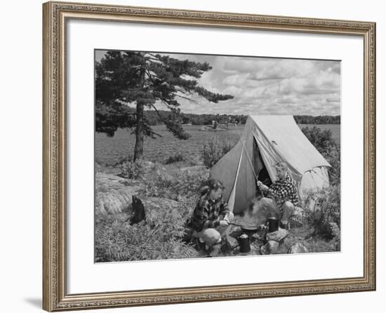 Campground-null-Framed Photo