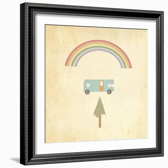 Camping 2-Tammy Kushnir-Framed Giclee Print