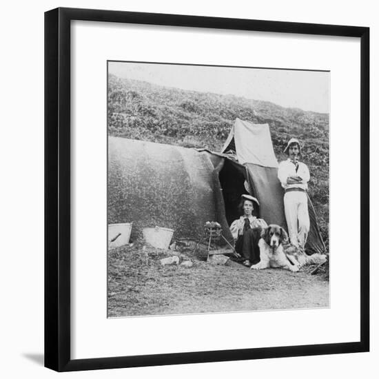 Camping, Early 20th Century-null-Framed Photographic Print