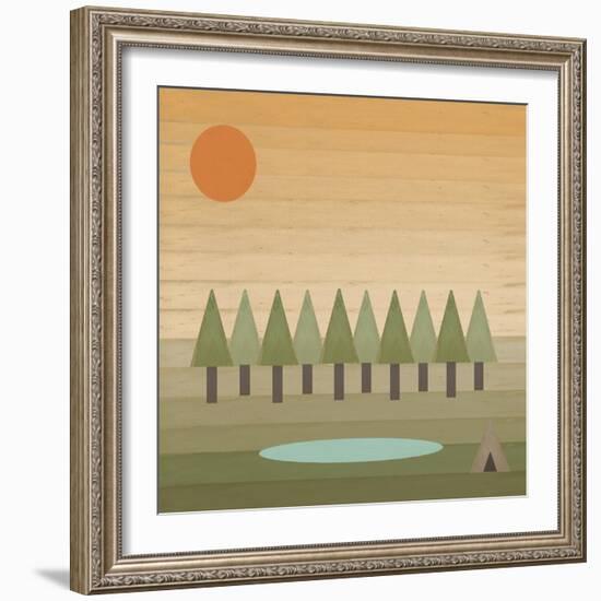 Camping Out-Tammy Kushnir-Framed Giclee Print