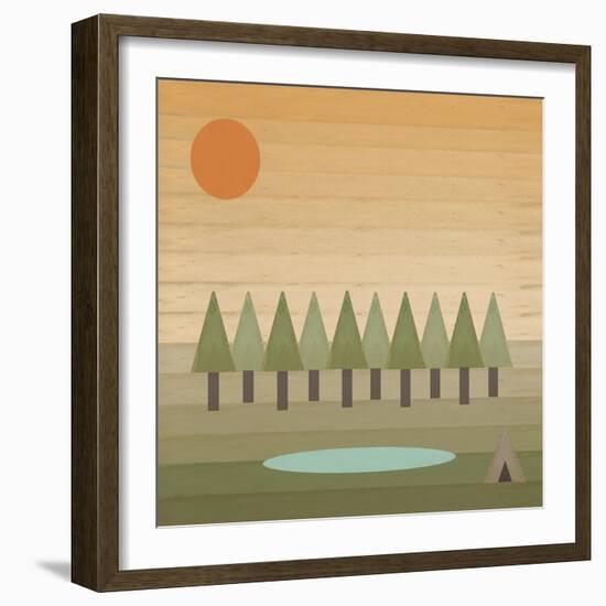 Camping Out-Tammy Kushnir-Framed Giclee Print