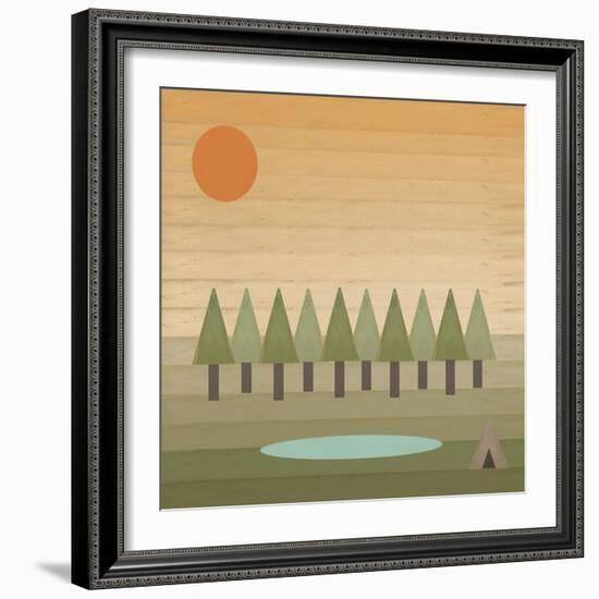 Camping Out-Tammy Kushnir-Framed Giclee Print