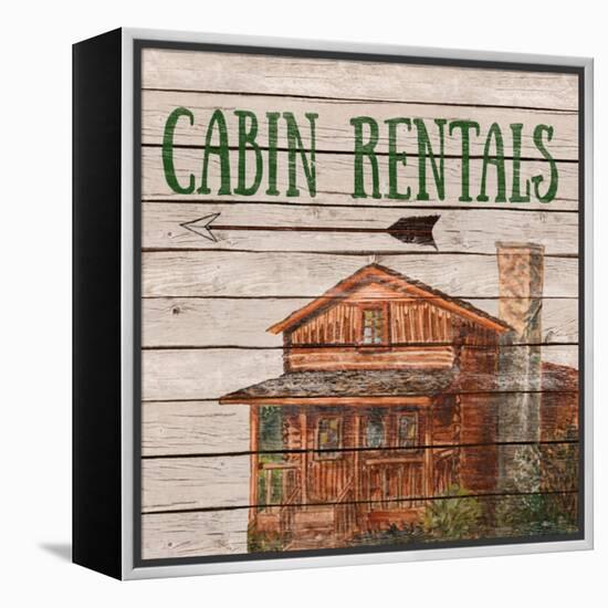 Camping Rentals II-Linda Baliko-Framed Stretched Canvas