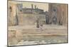 Campo dei Frari, Venice, 1880-82-John Singer Sargent-Mounted Giclee Print