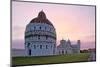 Campo dei Miracoli with Baptistry, Santa Maria Assunta Cathedral and Leaning Tower, UNESCO World He-Hans-Peter Merten-Mounted Photographic Print