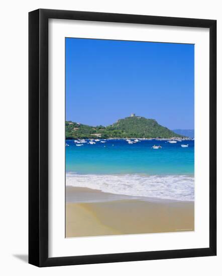 Campo Moro, Beach, Corsica, France-Fraser Hall-Framed Photographic Print