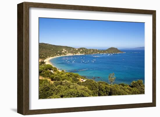 Campomoro Bay on Corsica-Massimo Borchi-Framed Photographic Print