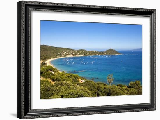 Campomoro Bay on Corsica-Massimo Borchi-Framed Photographic Print
