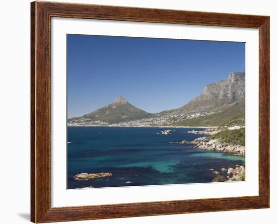 Camps Bay and Clifton Area, View of the Backside of Lion's Head, Cape Town, South Africa-Cindy Miller Hopkins-Framed Photographic Print