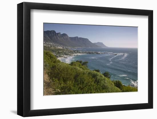 Camps Bay and Twelve Apostles Mountains-null-Framed Photographic Print