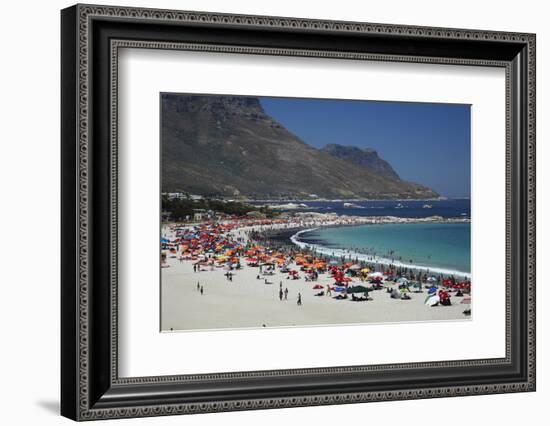 Camps Bay, Cape Town, South Africa-David Wall-Framed Photographic Print