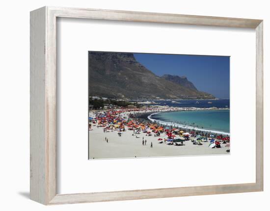 Camps Bay, Cape Town, South Africa-David Wall-Framed Photographic Print