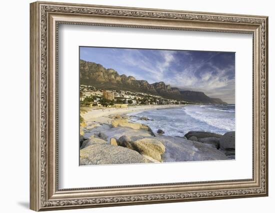 Camps Bay, Cape Town, Western Cape, South Africa, Africa-Ian Trower-Framed Photographic Print