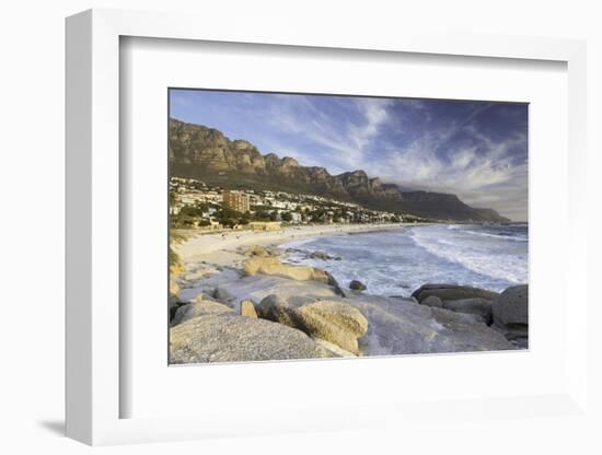 Camps Bay, Cape Town, Western Cape, South Africa, Africa-Ian Trower-Framed Photographic Print