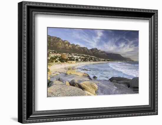 Camps Bay, Cape Town, Western Cape, South Africa, Africa-Ian Trower-Framed Photographic Print