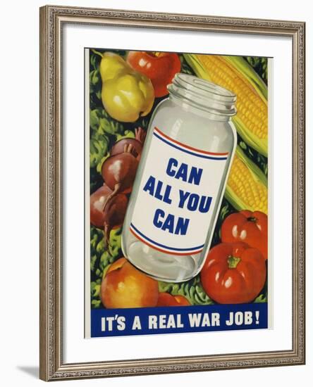 Can All You Can Poster-null-Framed Photographic Print