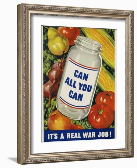 Can All You Can Poster-null-Framed Photographic Print