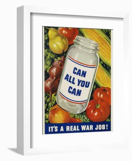 Can All You Can Poster-null-Framed Photographic Print