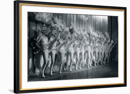 Can-Can Girls-The Chelsea Collection-Framed Giclee Print