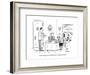 "Can I bring you something else to complain about?" - New Yorker Cartoon-David Sipress-Framed Premium Giclee Print
