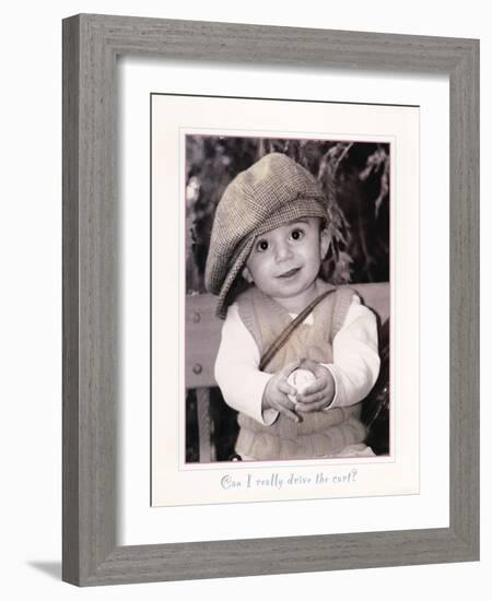 Can I Really Drive ?-unknown Solomon-Framed Photo