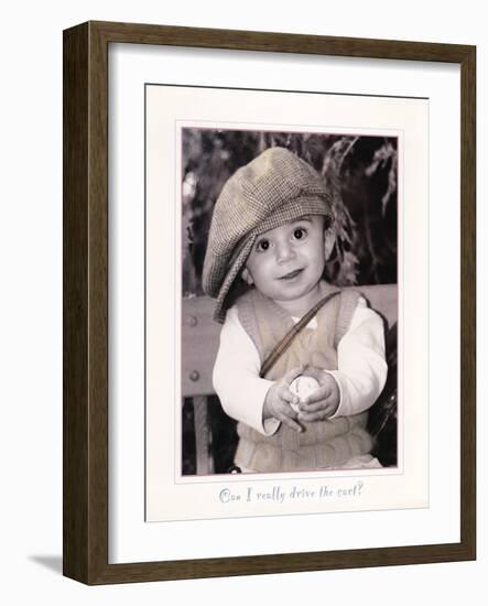 Can I Really Drive ?-unknown Solomon-Framed Photo