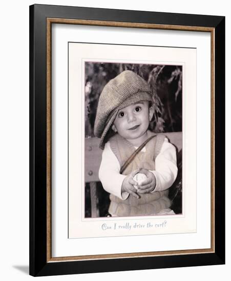 Can I Really Drive ?-unknown Solomon-Framed Photo