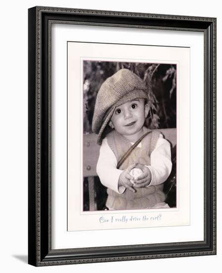 Can I Really Drive ?-unknown Solomon-Framed Photo