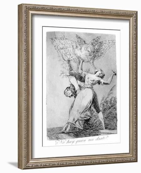 Can't Anyone Unite Us?, 1799-Francisco de Goya-Framed Giclee Print