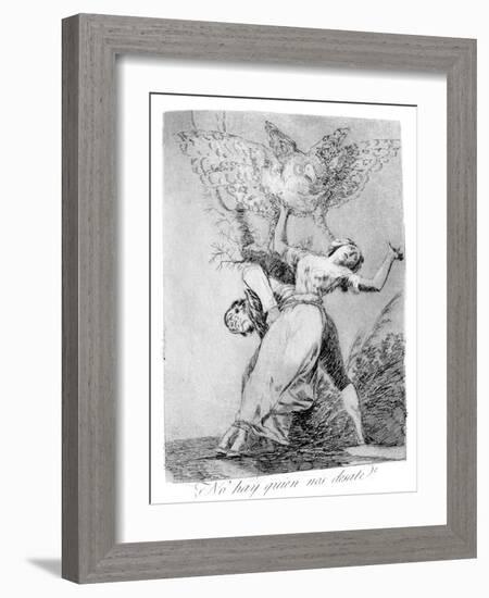 Can't Anyone Unite Us?, 1799-Francisco de Goya-Framed Giclee Print