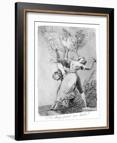 Can't Anyone Unite Us?, 1799-Francisco de Goya-Framed Giclee Print