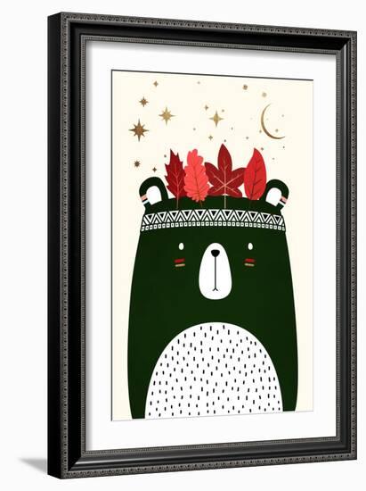 Can't Wait for Christmas (Vers.1)-Kubistika-Framed Giclee Print