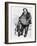 Can the Law Reach Him? The Dwarf and the Thief-Thomas Nast-Framed Giclee Print