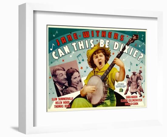 Can This Be Dixie?, Slim Summerville, 1936-null-Framed Art Print