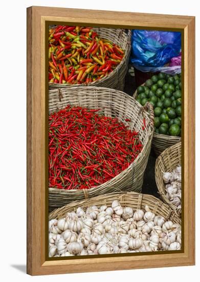 Can Tho Market, Mekong Delta, Vietnam, Indochina, Southeast Asia, Asia-Yadid Levy-Framed Premier Image Canvas