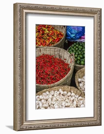 Can Tho Market, Mekong Delta, Vietnam, Indochina, Southeast Asia, Asia-Yadid Levy-Framed Photographic Print