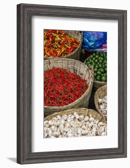 Can Tho Market, Mekong Delta, Vietnam, Indochina, Southeast Asia, Asia-Yadid Levy-Framed Photographic Print