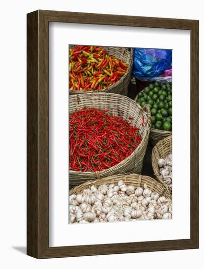 Can Tho Market, Mekong Delta, Vietnam, Indochina, Southeast Asia, Asia-Yadid Levy-Framed Photographic Print