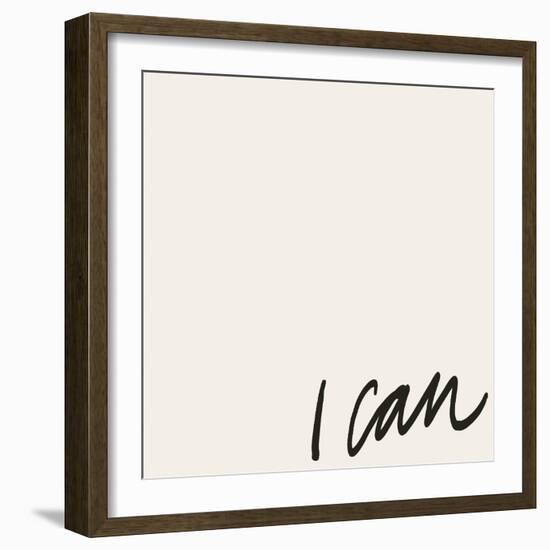 Can Will I-Anna Hambly-Framed Art Print